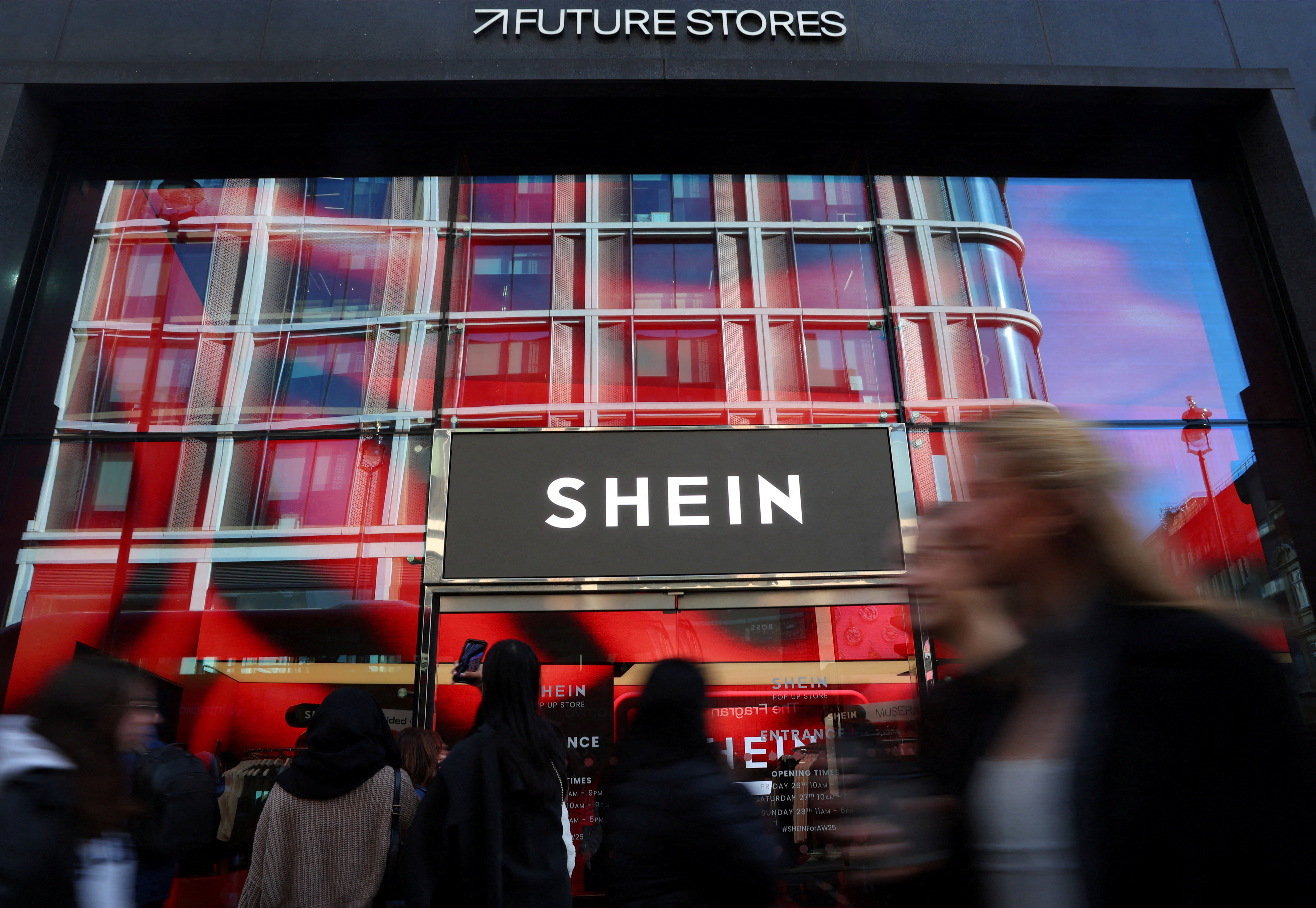 Shein picks France for its first permanent stores