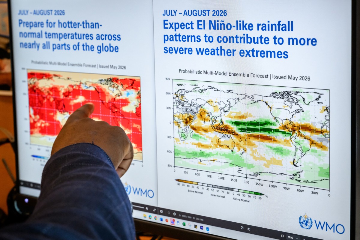 80% chance of El Nino developing June-August: UN