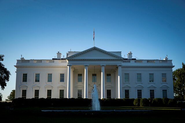 General view of the White House