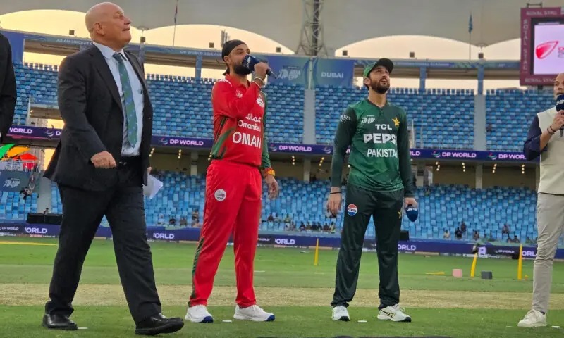 Pakistan win toss, elects to bat first against Oman in T20 Asia Cup opener