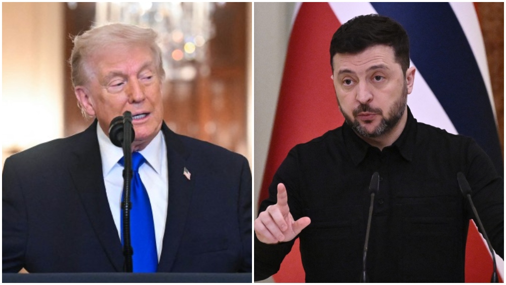 Trump, Zelensky speak before Ukraine-US talks in Geneva