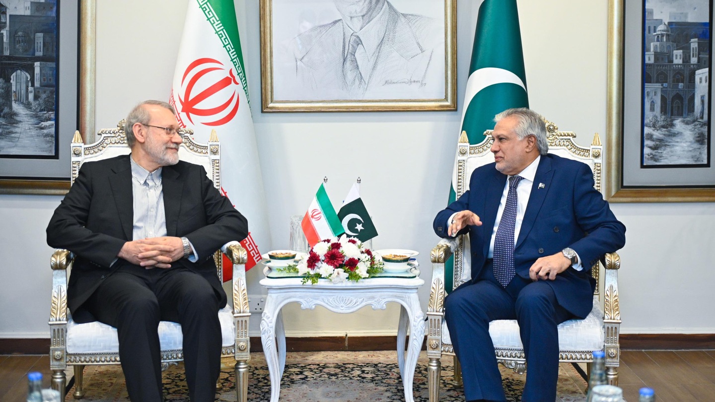 Dar, Larijani hold talks as Pakistan, Iran push to deepen ties
