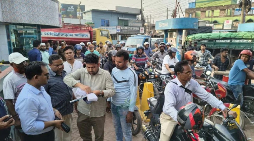 Jashore petrol pump Bangladesh (File Photo: BSS)