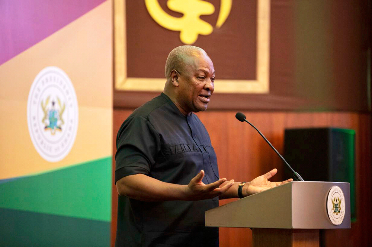 Ghana's President John Mahama