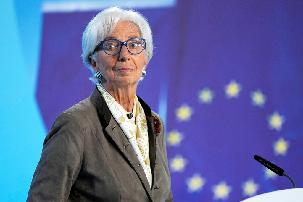 Europe's top central banker says economy holding up better than expected