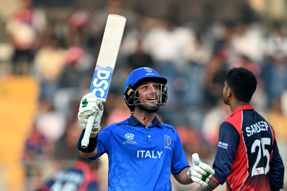 Italy thrash Nepal for first cricket T20 World Cup win
