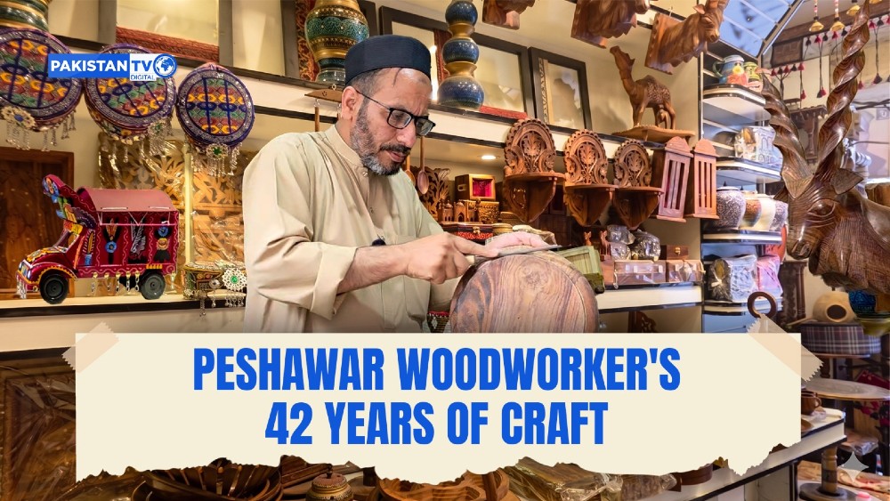 Peshawar artisan Niaz Ali's 42-year journey from cardboard trucks to handicraft mastery
