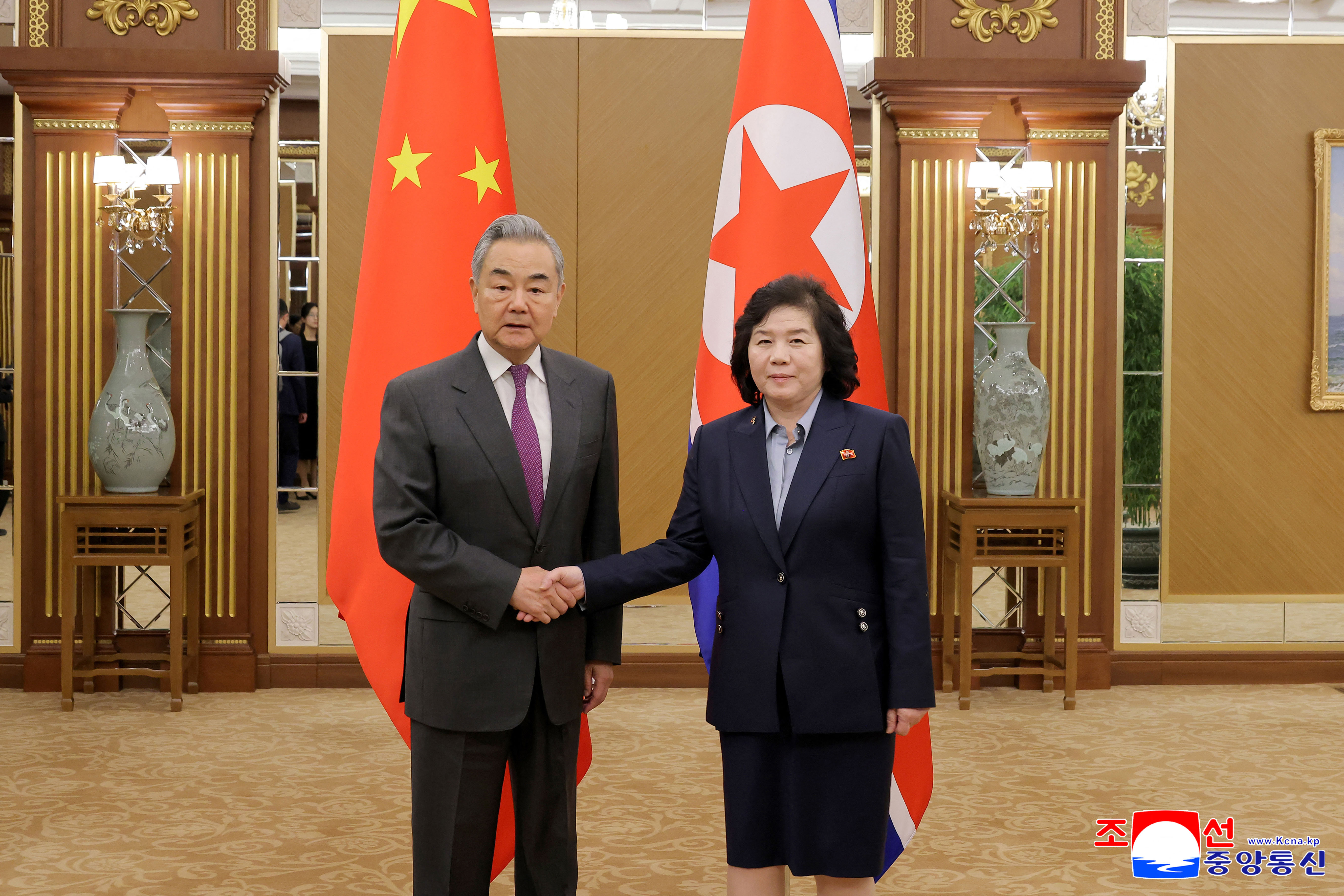 China FM calls for closer ties with North Korea in Kim meeting