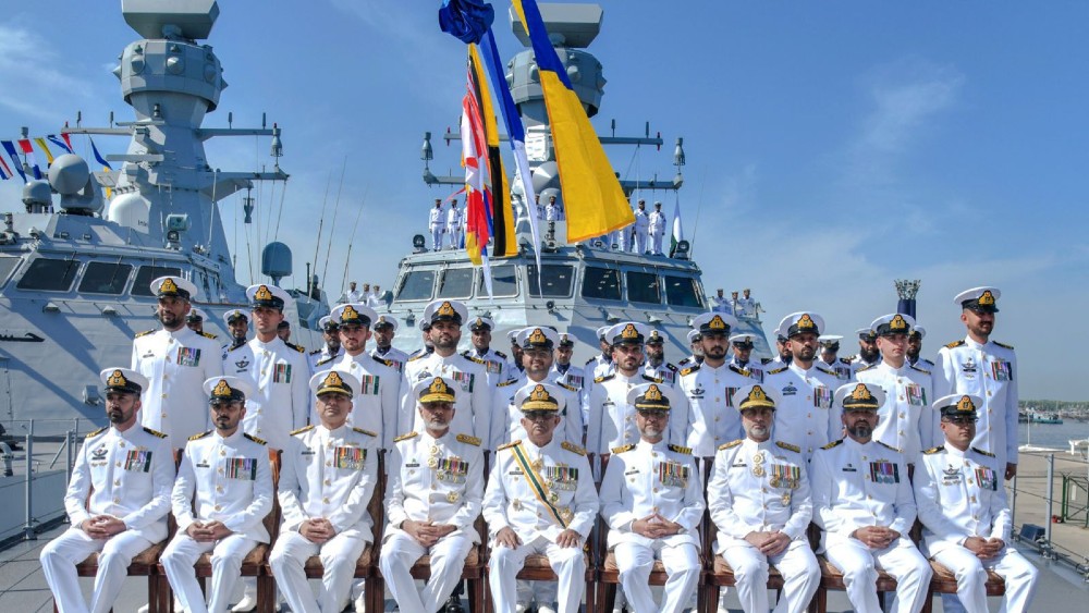 Pakistan Navy inducts PNS Khaibar as naval chief emphasizes advanced maritime power