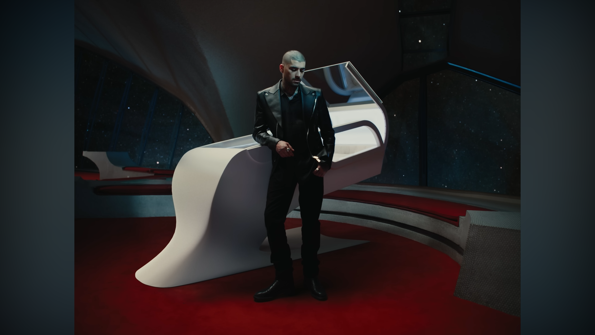 (Screenshot from the music video 