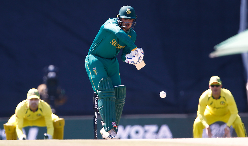 South Africa's Quinton de Kock ODI