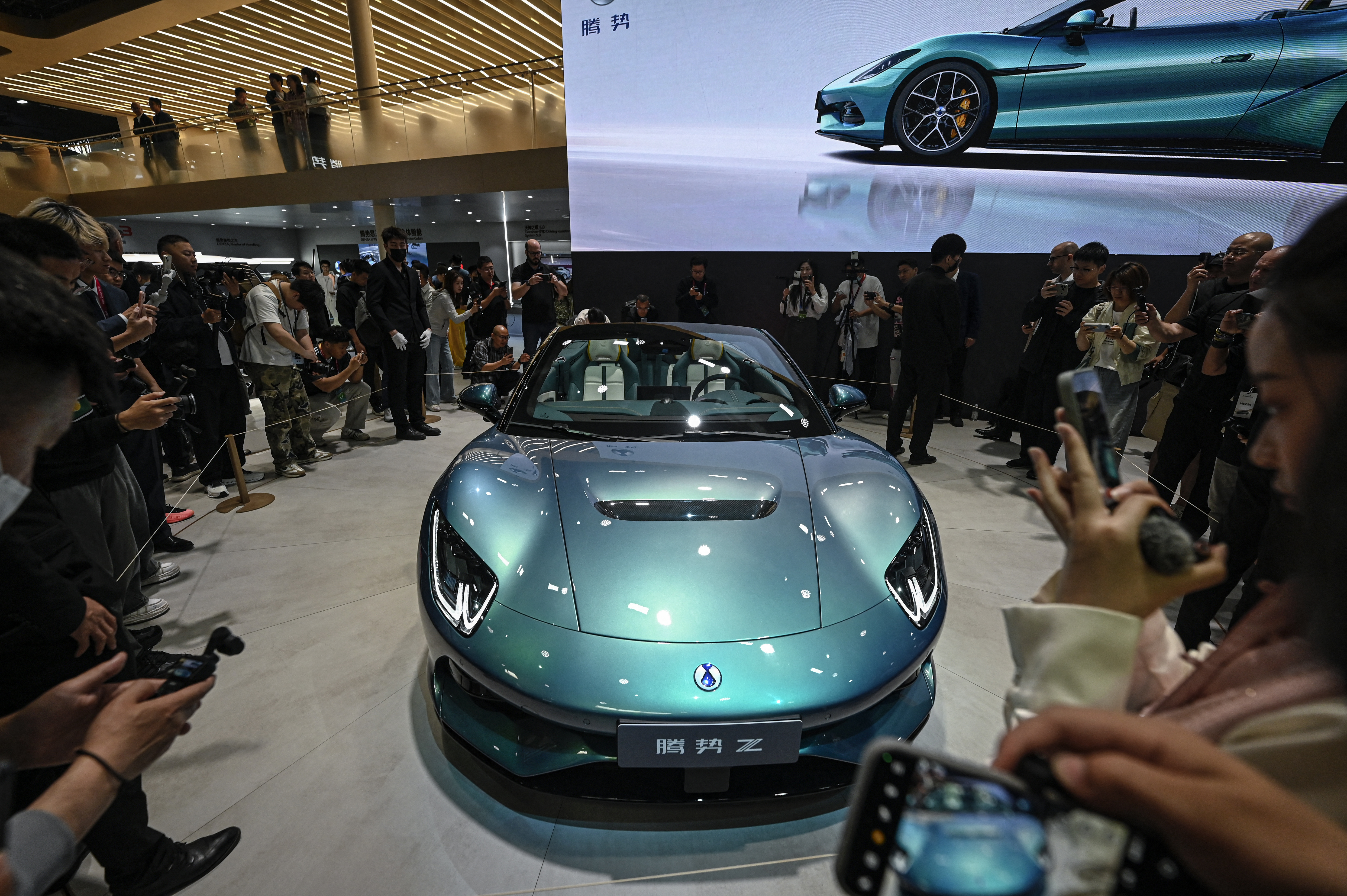 Chinese EV makers take center stage at world's biggest auto show
