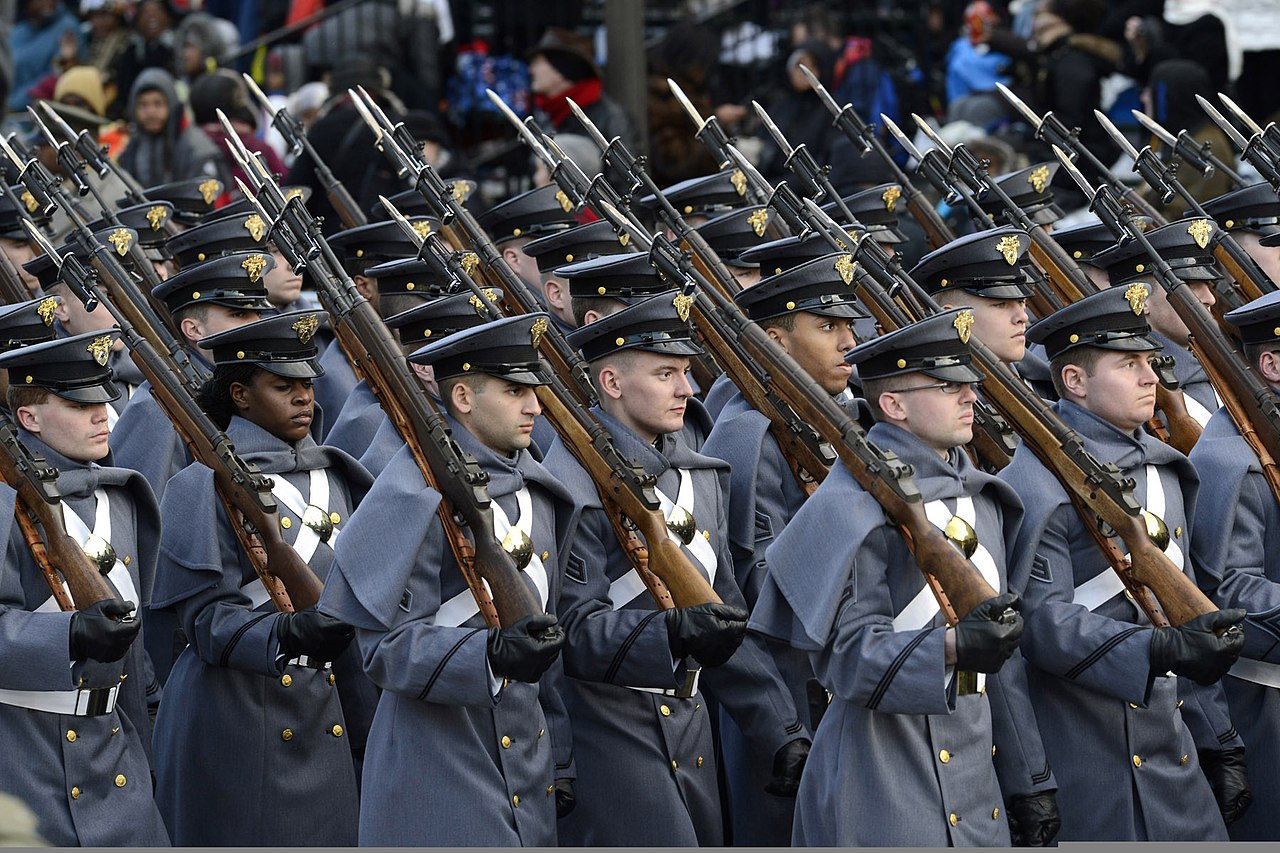 US Army Military Academy Cadets march on Pennsylvania Avenue during the presidential inaugration parade. (Photo: Wikimedia Commons)