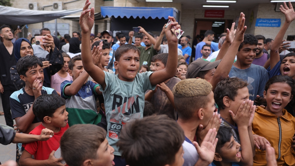 Israel says 'all parties' signed phase one of Gaza deal