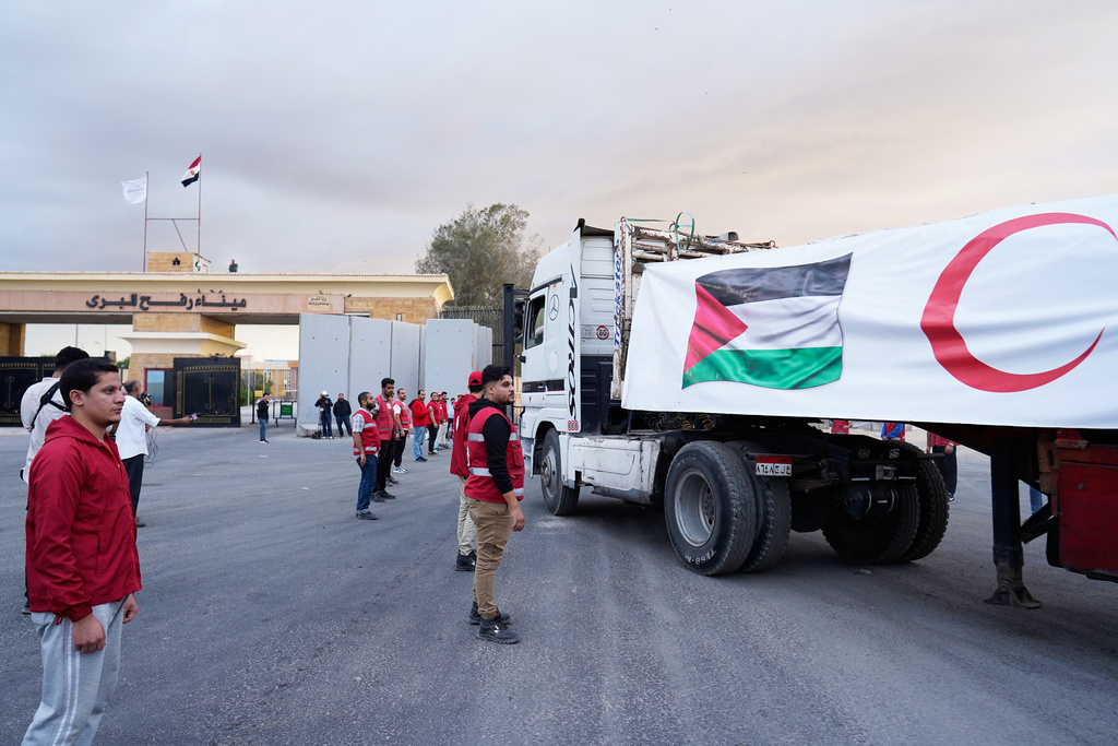 Aid preparations ramp up in Gaza as ceasefire sparks hope to end 2-year war