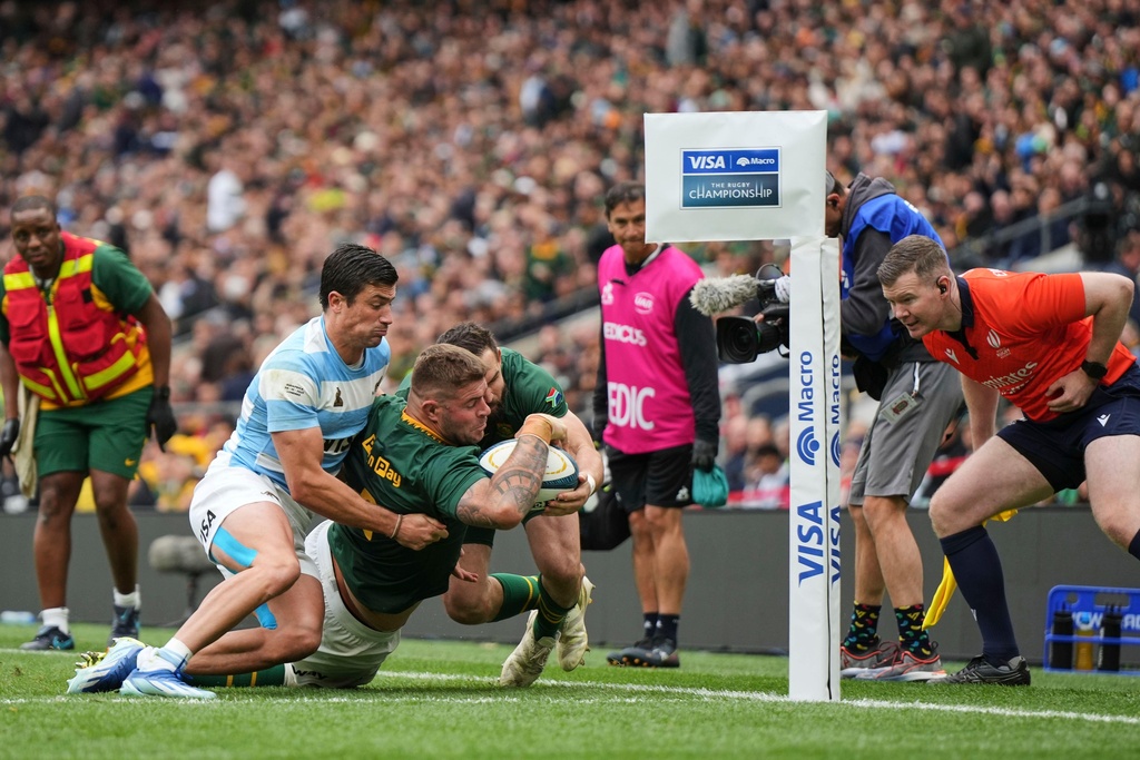 South Africa beat Argentina to retain Rugby Championship title