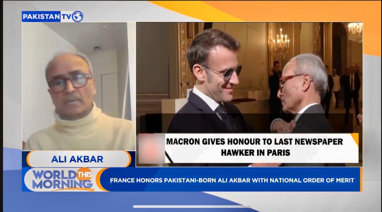 Paris’ Last Newspaper Hawker Knighted: Ali Akbar’s Remarkable Journey from Rawalpindi to French Honour