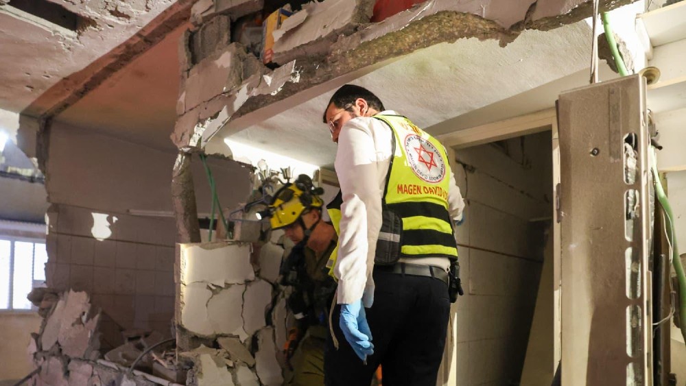 LIVE: Israel medics say Iranian missile attack leaves 6 wounded