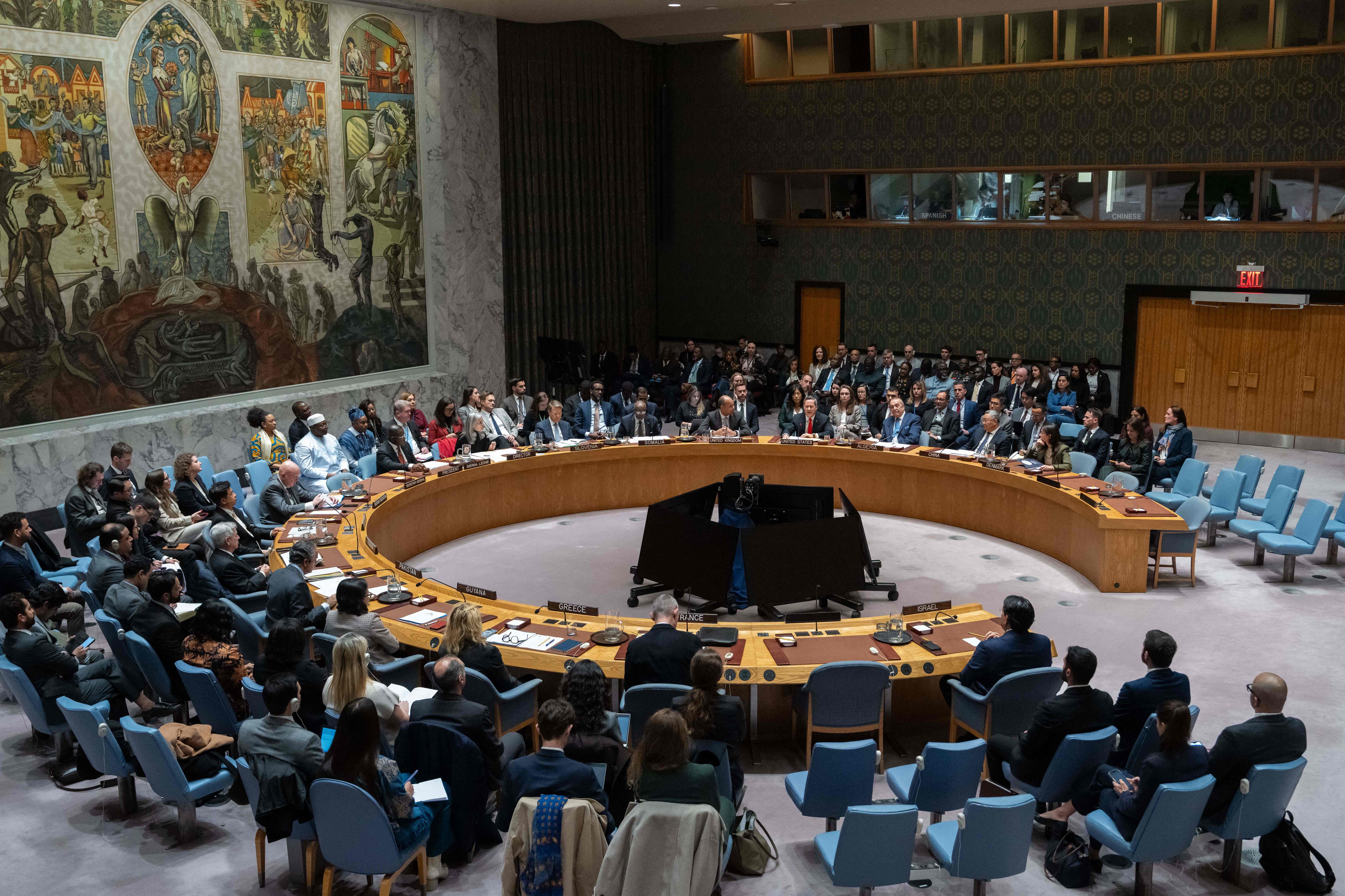 UN Security Council adopts US resolution on Gaza peace plan