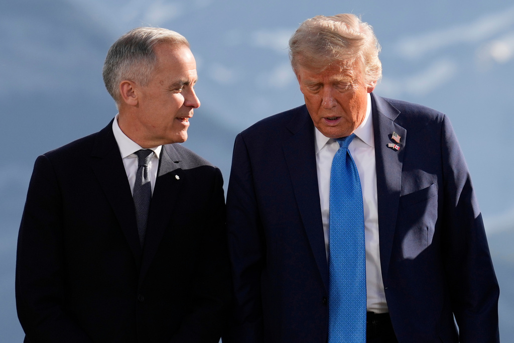 Carney meets Trump to improve strained Canada, US trade relations