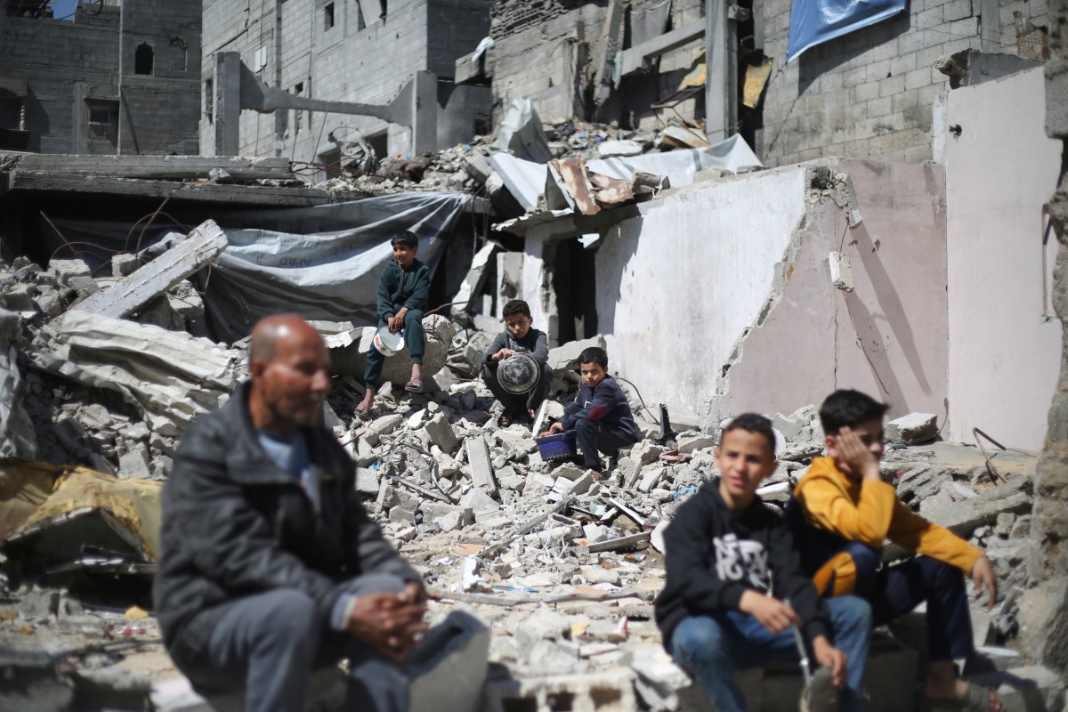 Two in three Gaza children are rotting in plague-ridden camps