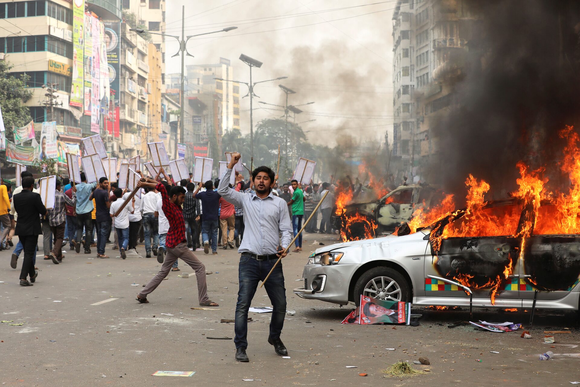 Bangladesh parties sign landmark reform charter after protests