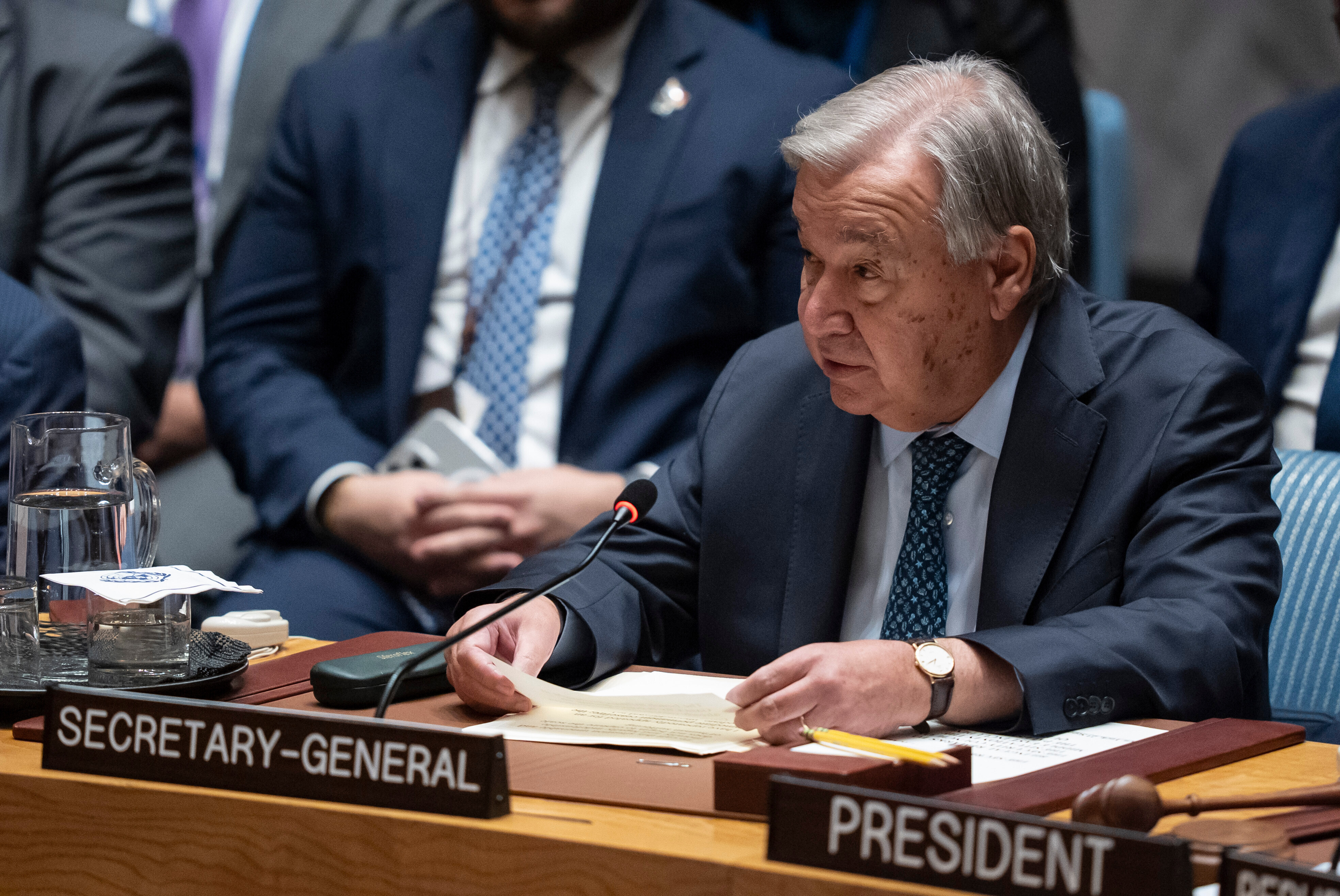 UN chief 'strongly condemns' Houthis detaining nine more UN personnel in Yemen