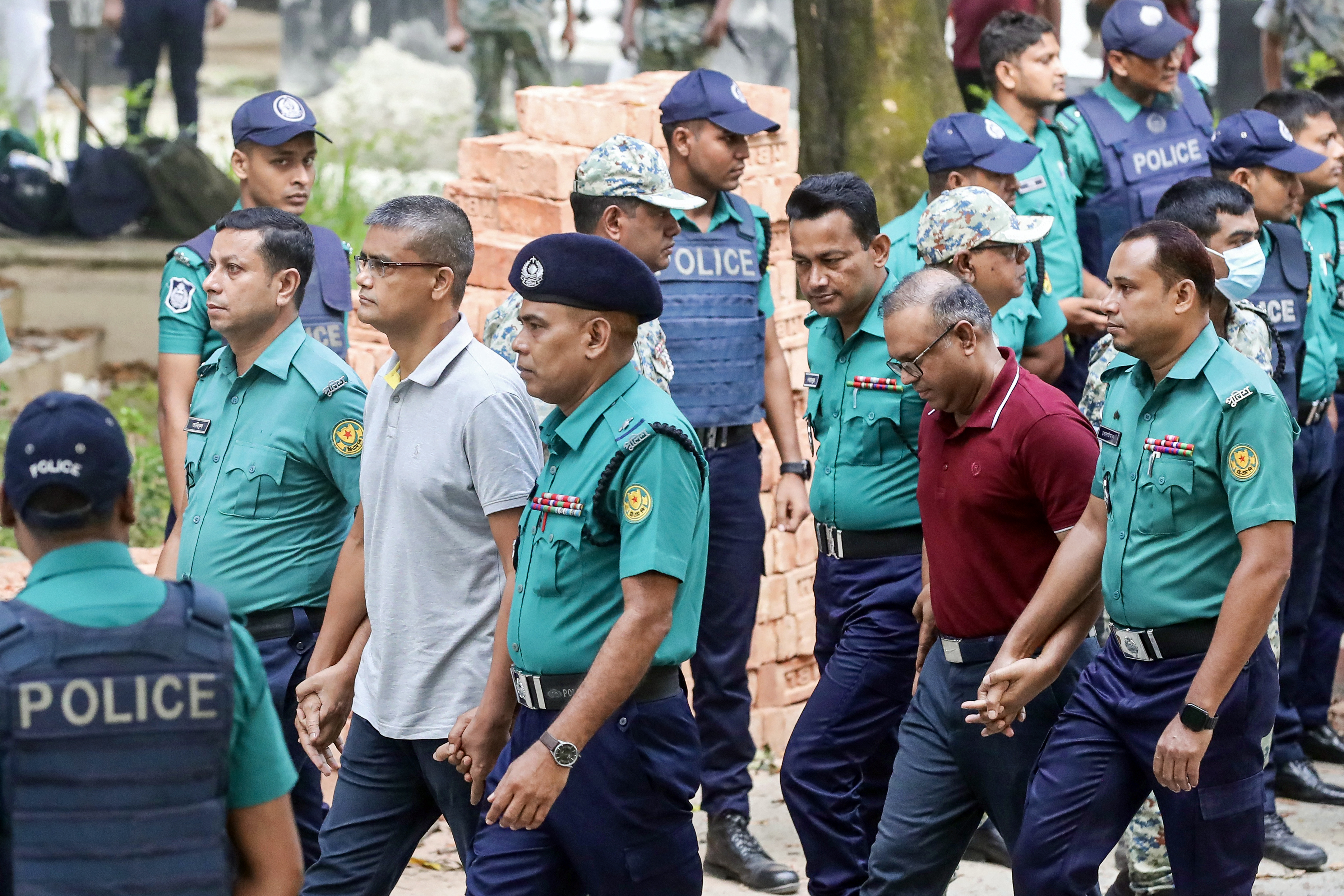 Bangladesh court detains army officers for landmark trial