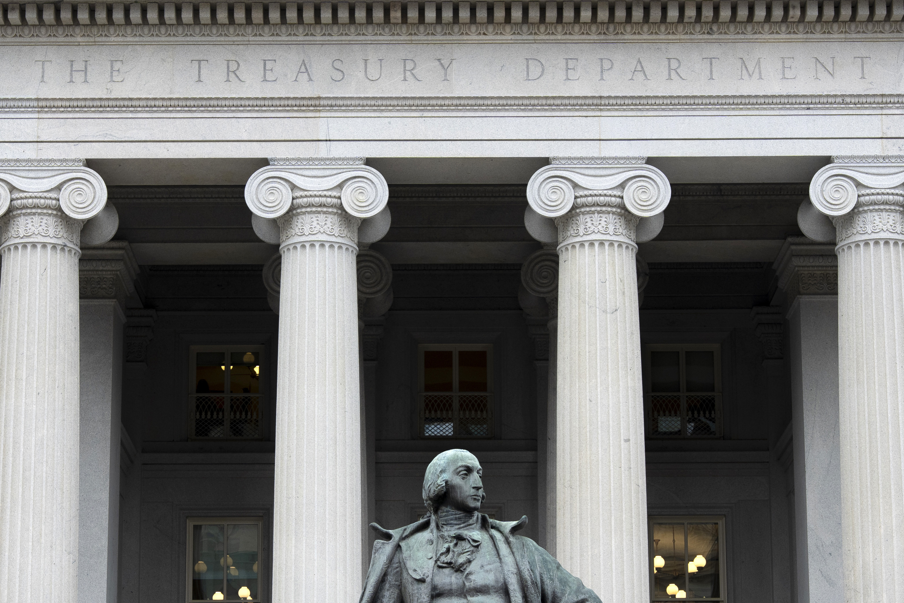 The Treasury Department building