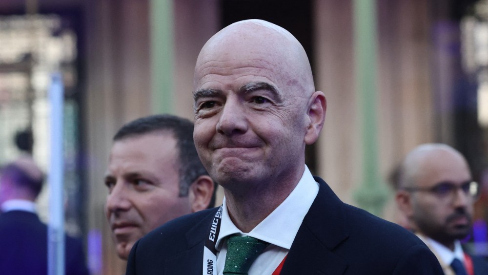 UEFA's Ceferin tells Infantino to go, but 'not interested' in replacing him
