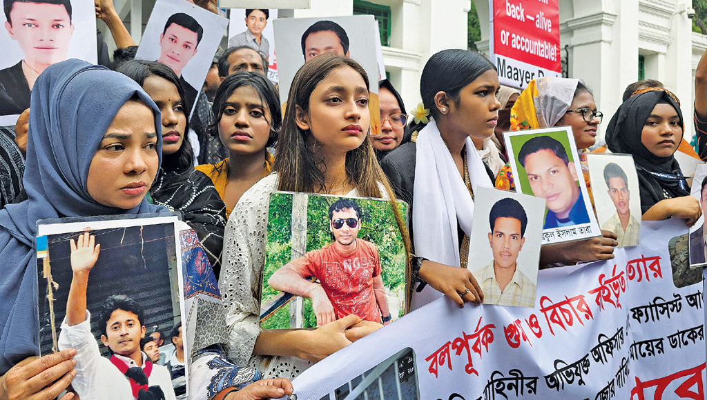 Bangladesh inquiry says Hasina ordered enforced disappearances of political opponents