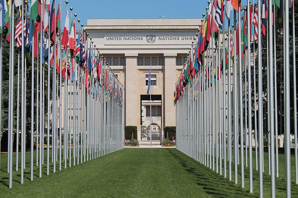 File Photo - United Nations Headquarters, Geneva (Wikimedia Commons)
