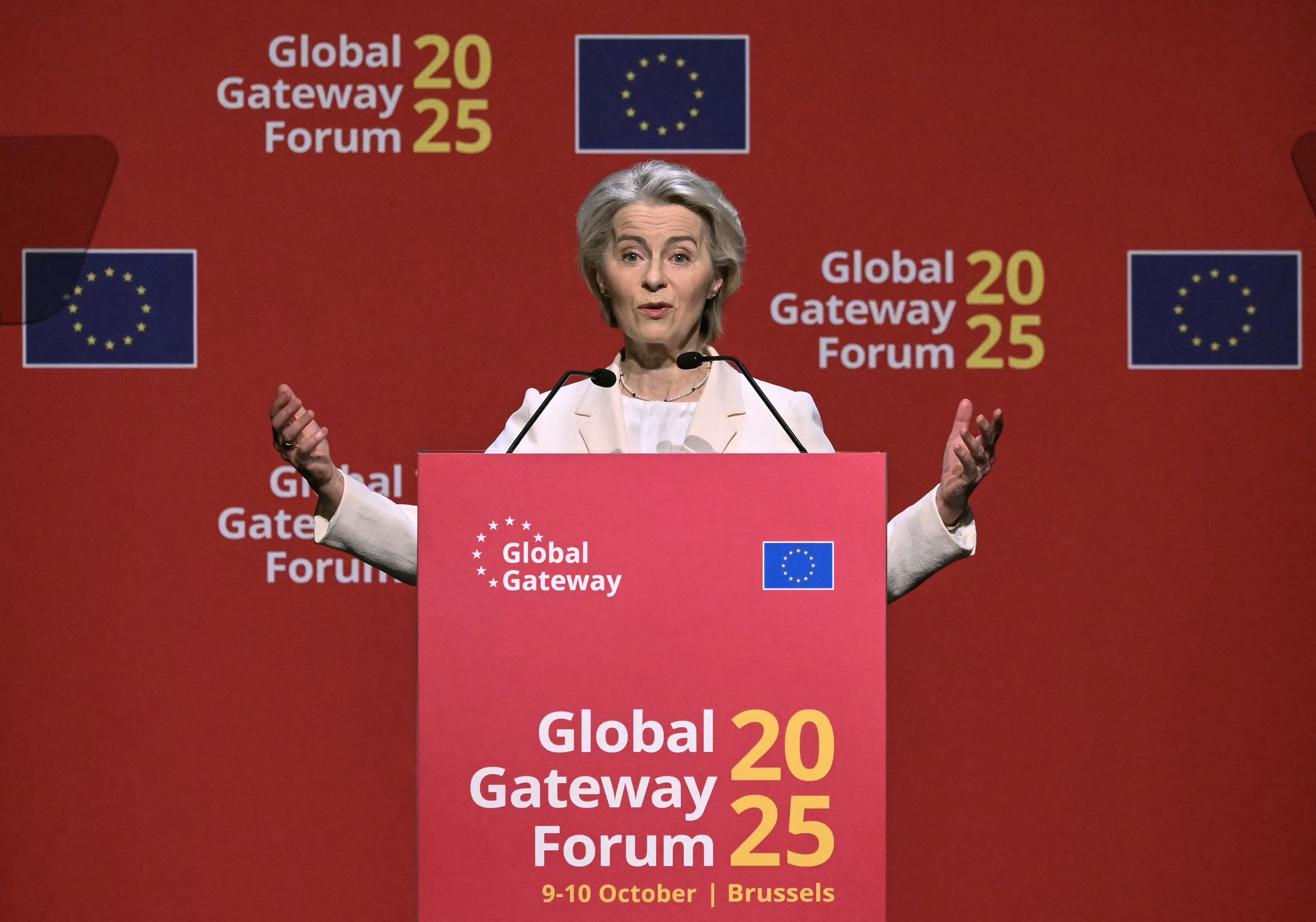 EU aims for over €400B in Global Gateway investments: von der Leyen 