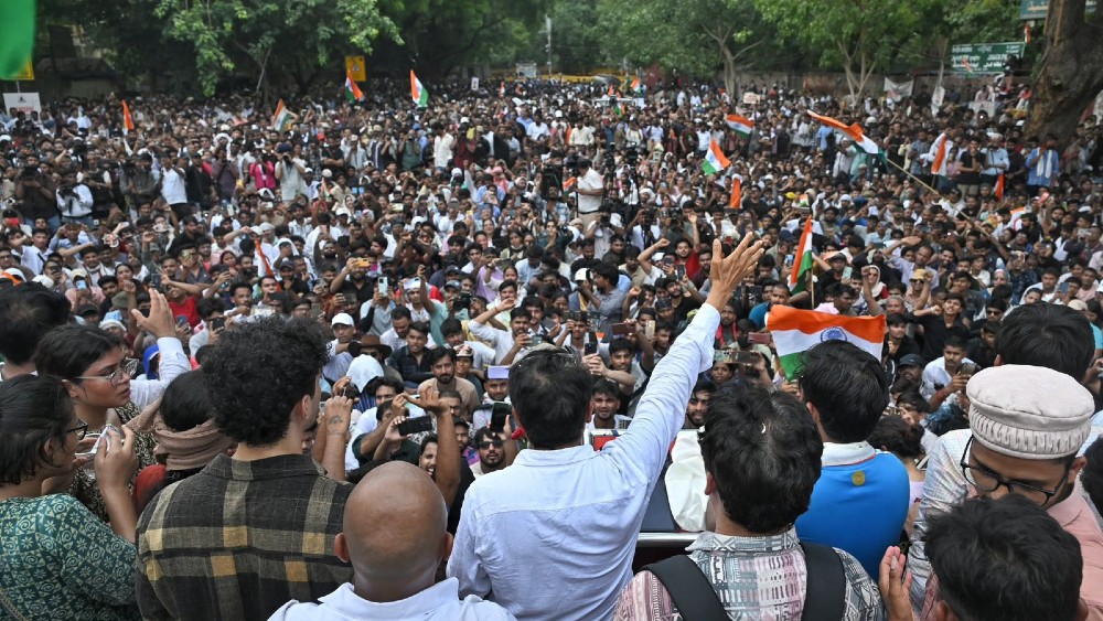 India's ‘Cockroach Party’ threatens more protests unless education minister resigns