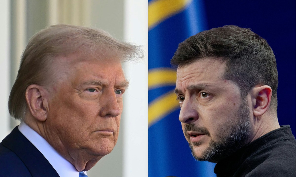 Zelensky urges Trump to end Ukraine war like in 'the Middle East'