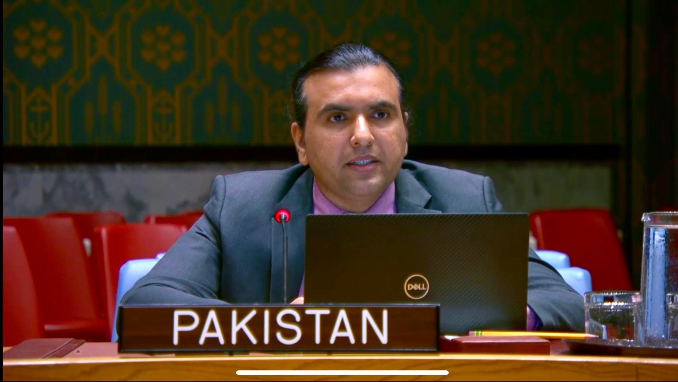 Pakistan highlights plight of Kashmiri women at UNSC debate   