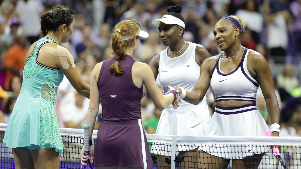 Williams sisters fall in thrilling return to US Open doubles