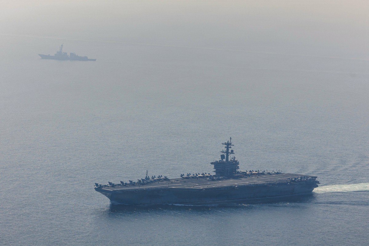US aircraft carrier enters Mediterranean as Trump mulls Iran strikes