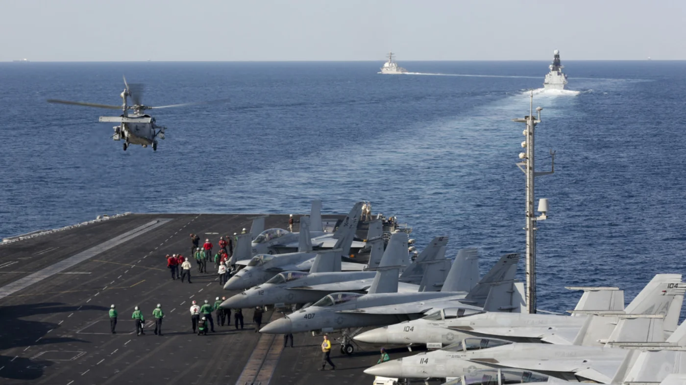 US deploys aircraft carrier as Iran warns against attack