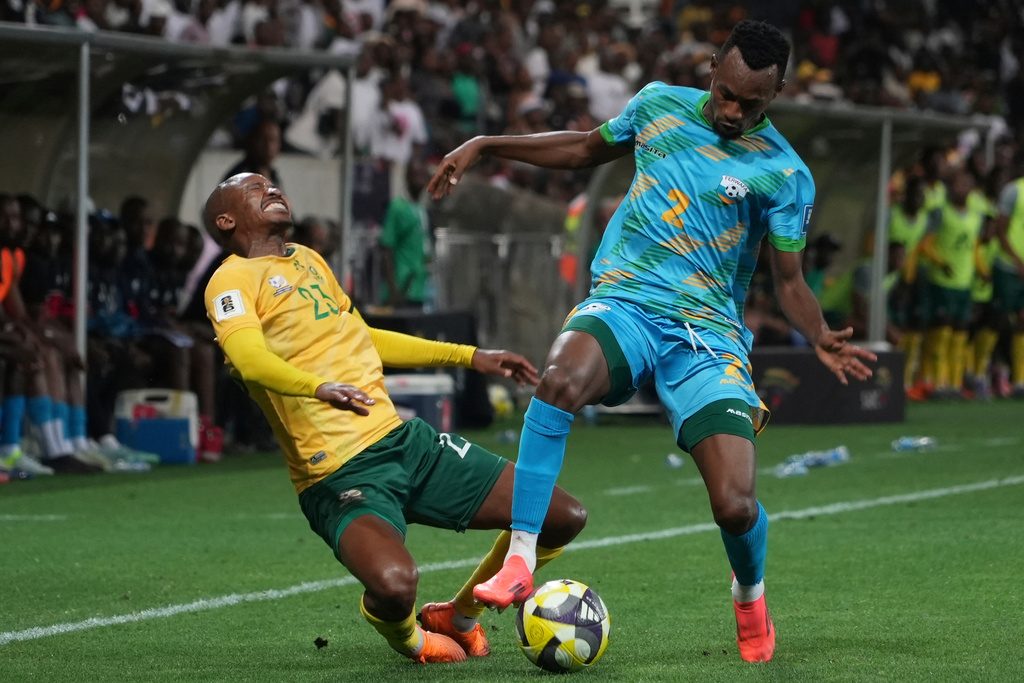 South Africa secures World Cup spot with 3-0 win over Rwanda