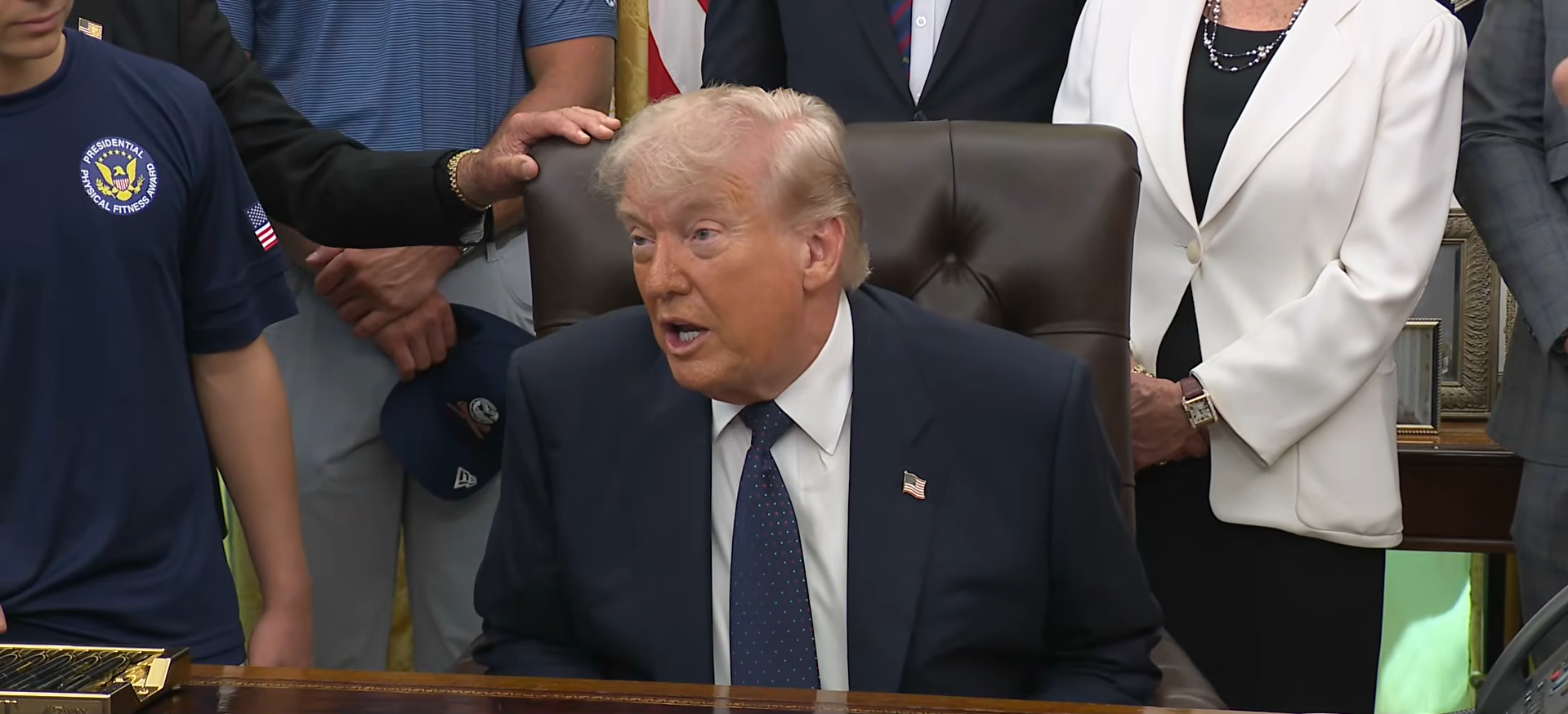 Trump calls conflict a 'skirmish,' says Iran military 'totally wiped out'