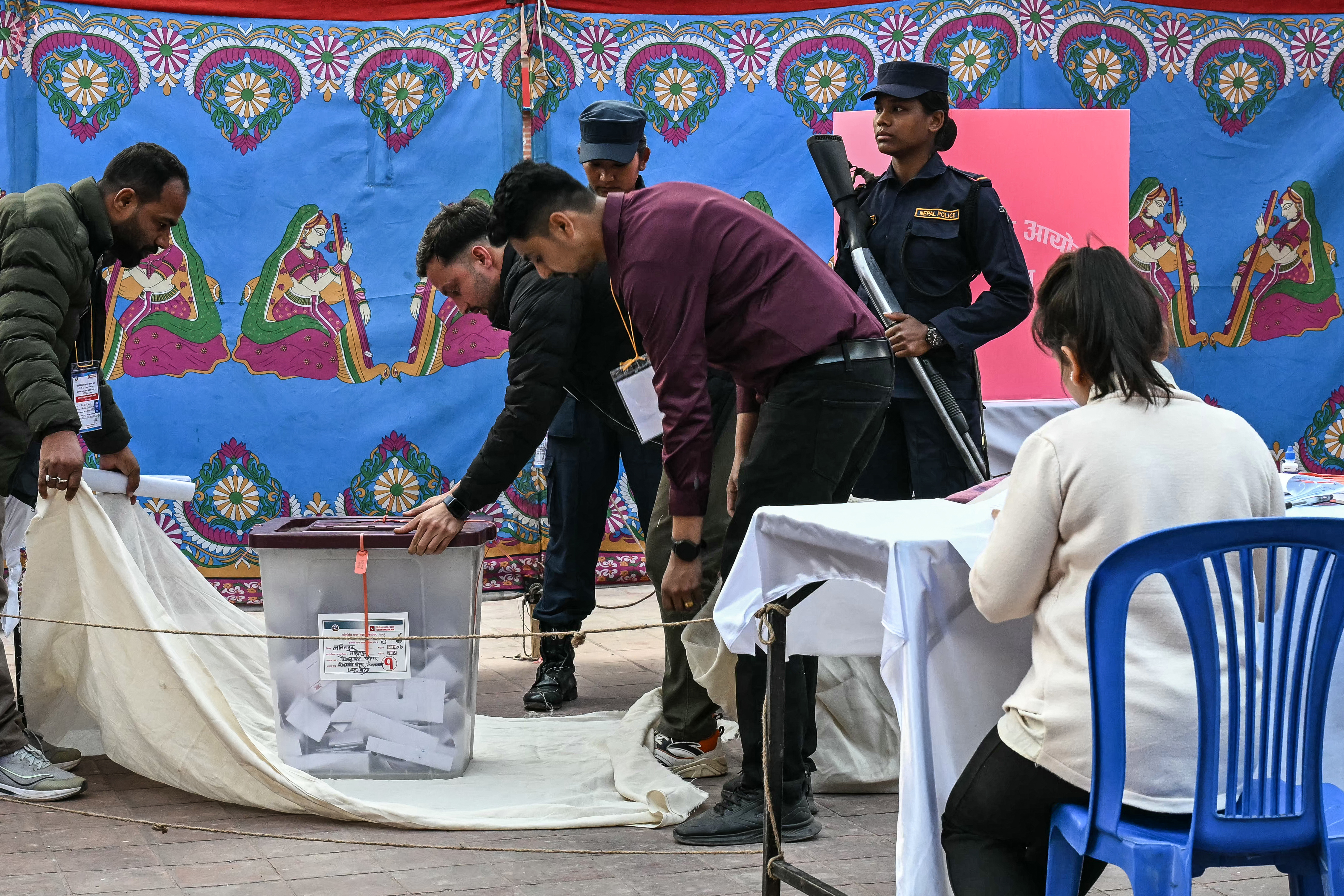 Nepal awaits results in key post-uprising polls