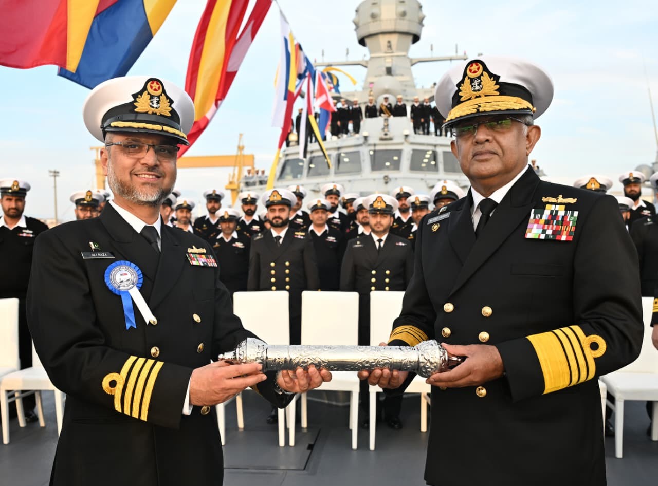 Pakistan Navy commissions PNS Khaibar, strengthening defence partnership with Türkiye