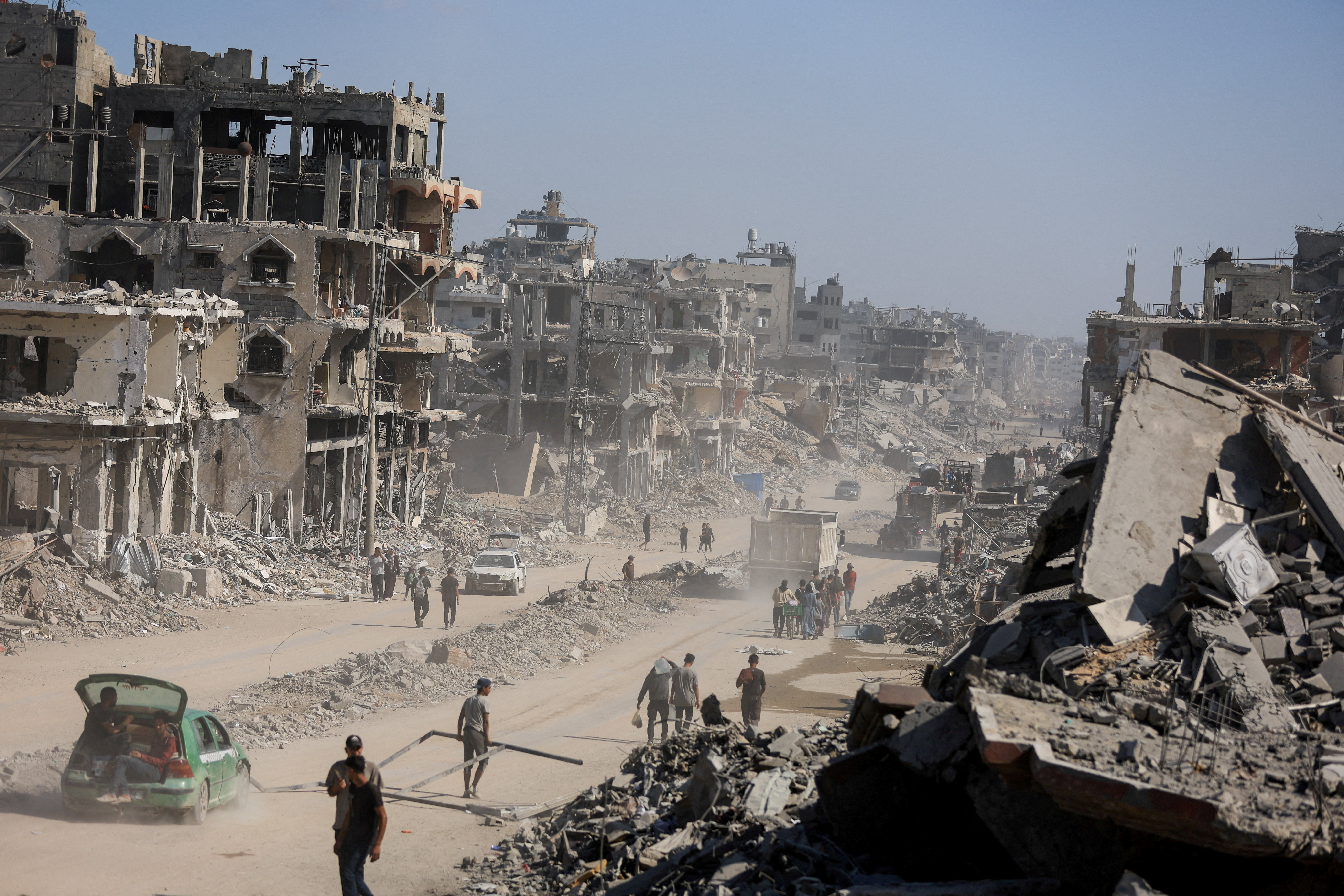 France and Britain refine plans at UN for Gaza force resolution