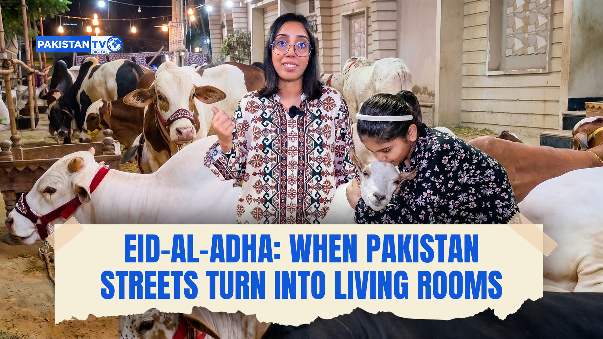 How Eid al-Adha transforms Pakistan’s neighborhoods into open-air living rooms