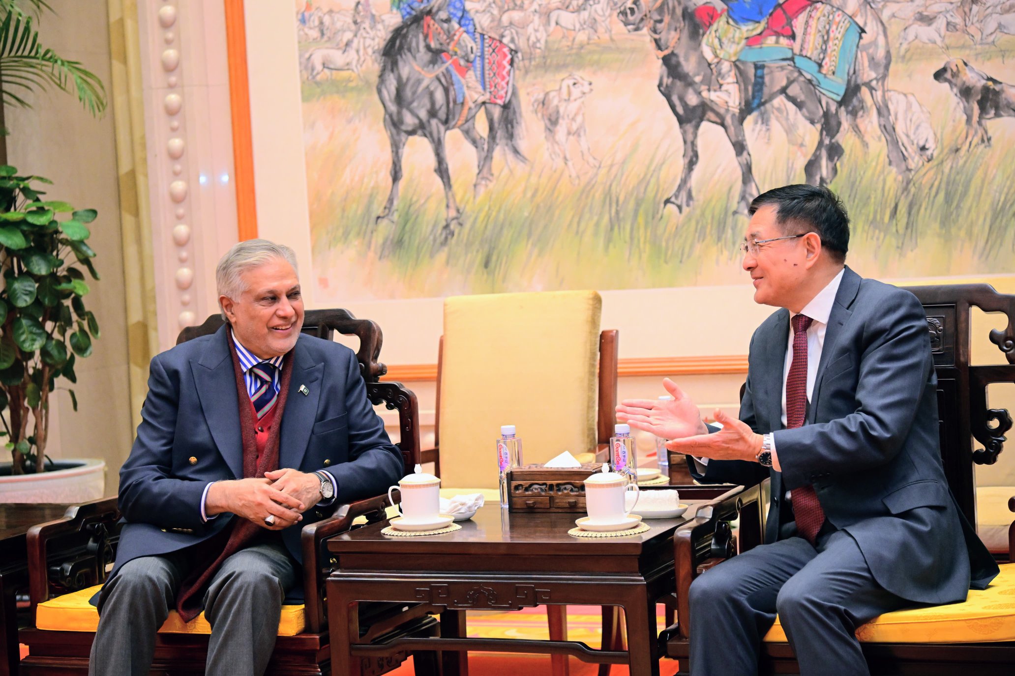 Pakistan, China hold strategic dialogue as Dar visits Beijing