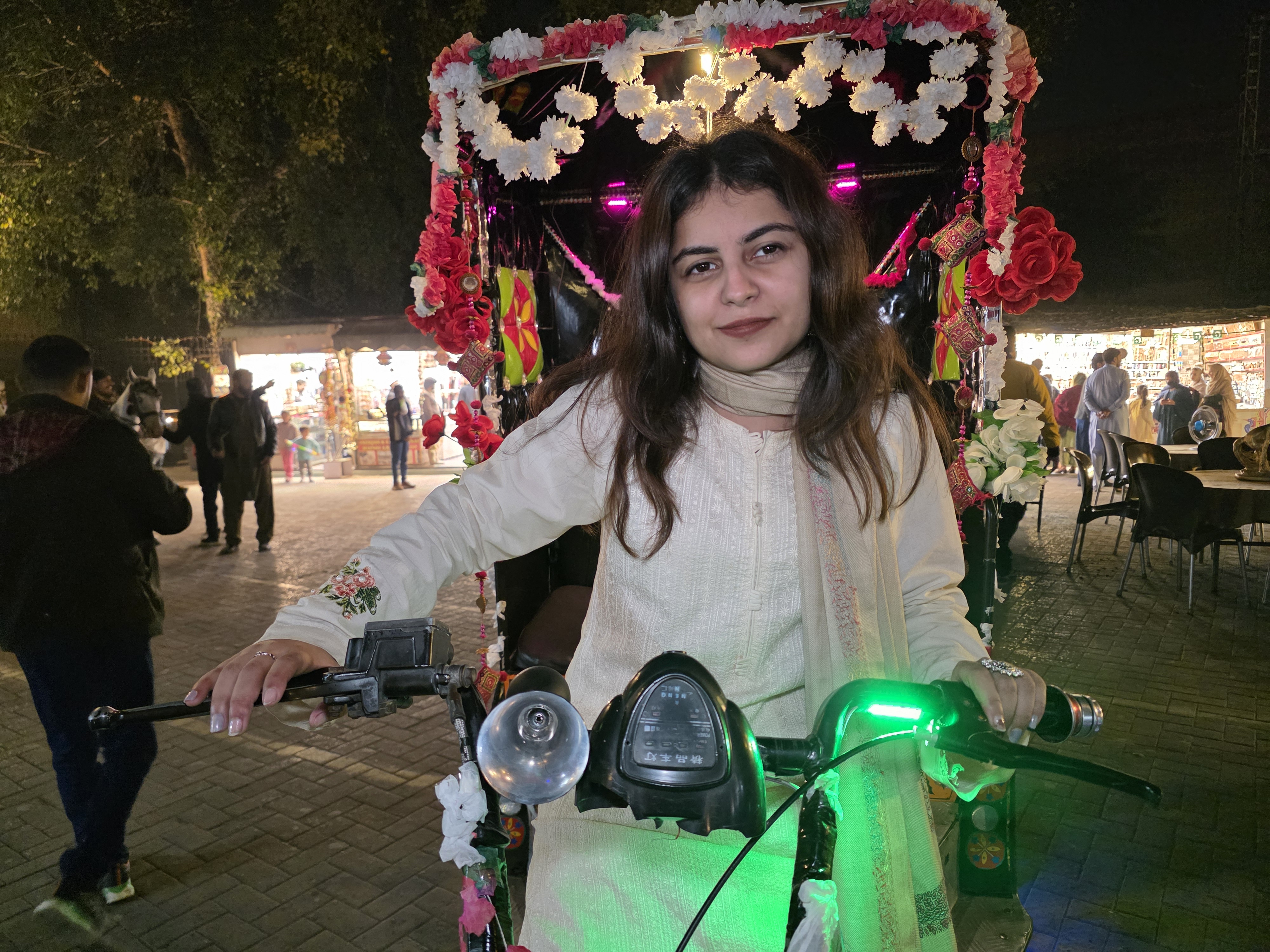 Colorful rickshaw rides bring Lahore’s fort road food street to life