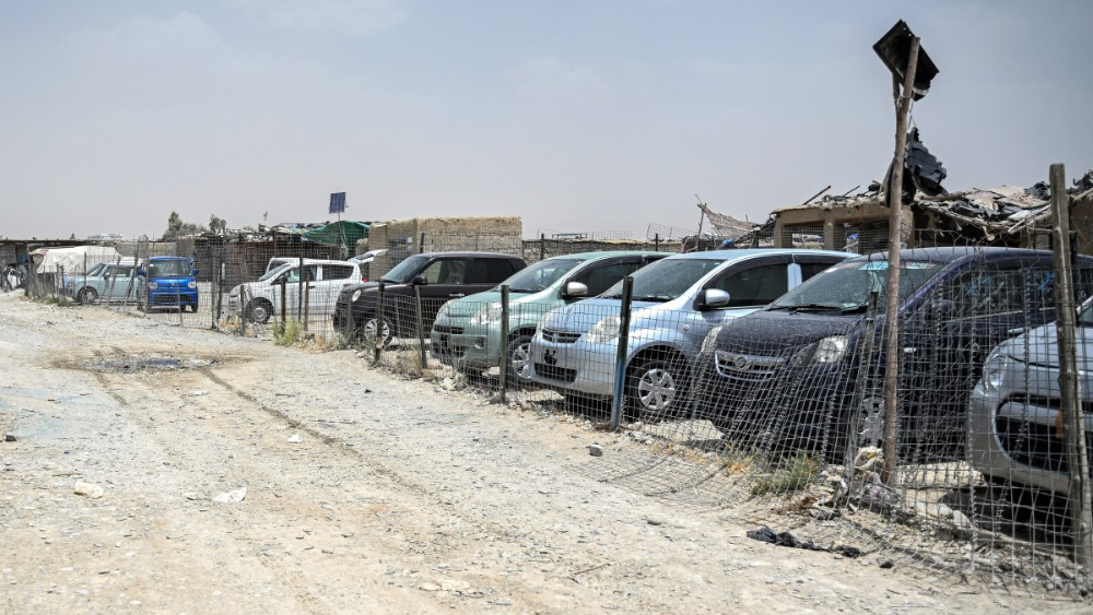 Afghan car trade screeches to a halt due to regional wars