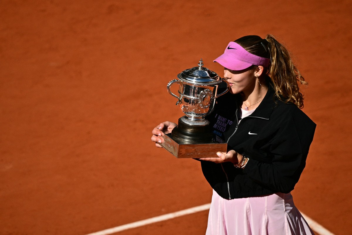 Andreeva wins first Grand Slam title at French Open