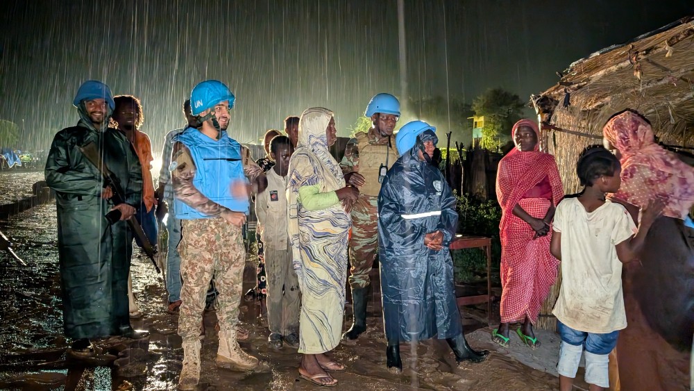 Pakistani peacekeepers in Sudan serving amid tensions, bad weather